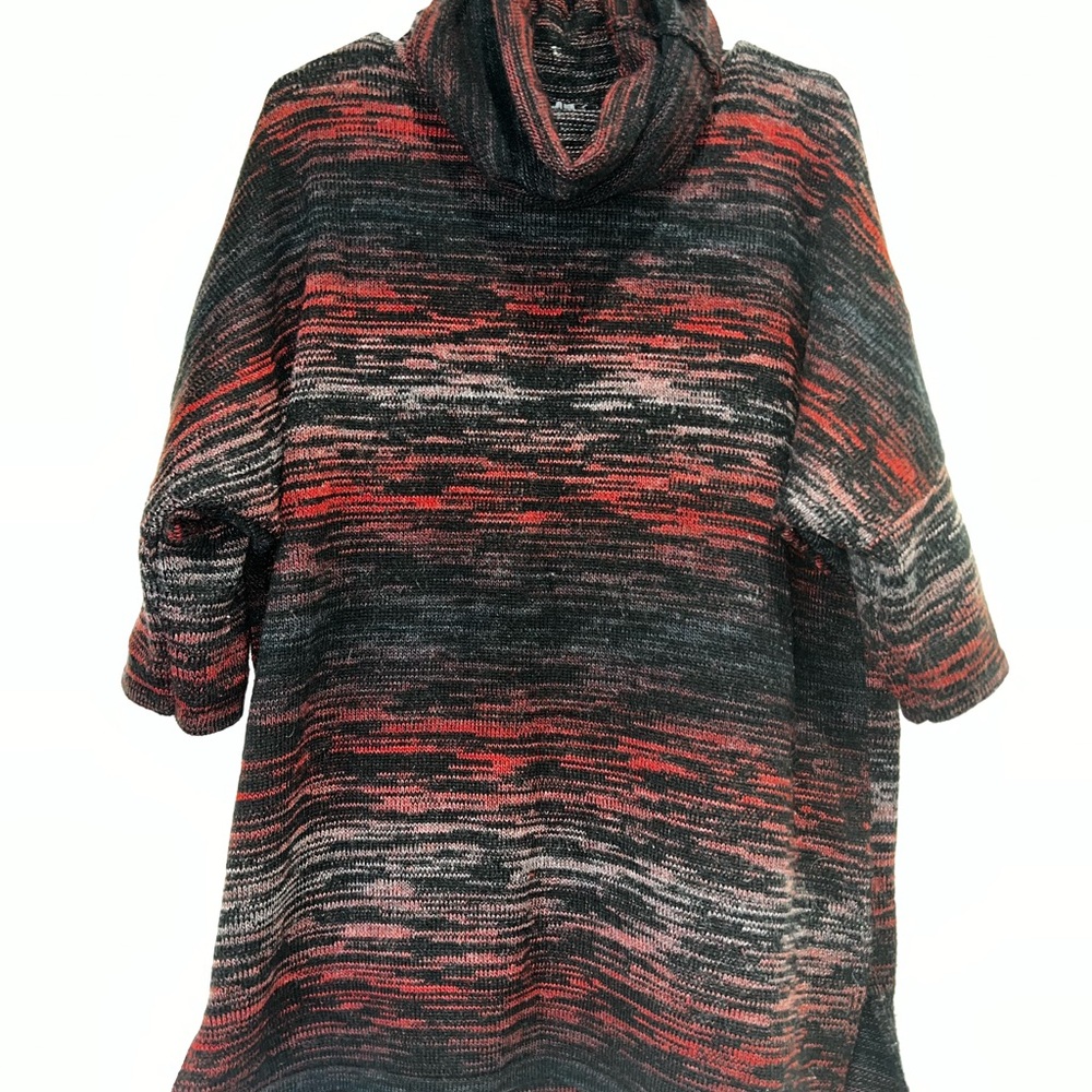Cozy Multicolor Knit Sweater by Sweater Girl Brand - Size Medium